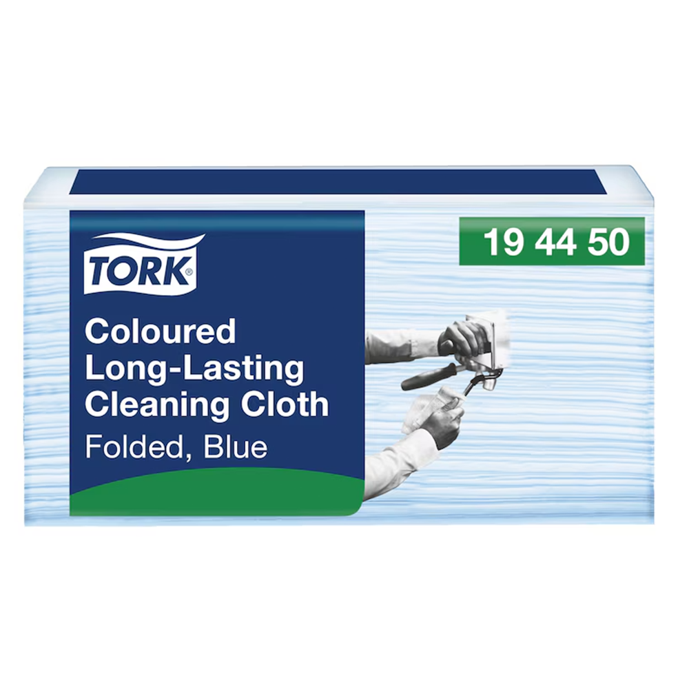 Tork Colour Coded W8 puhastuslapp sinine 40tk, kastis 8pk
