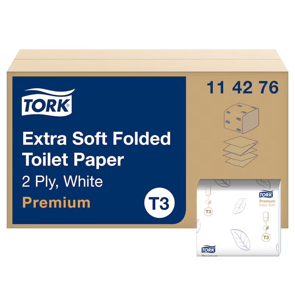 Tork Bulk T3 2x lehttualettpaber, 30x252tk