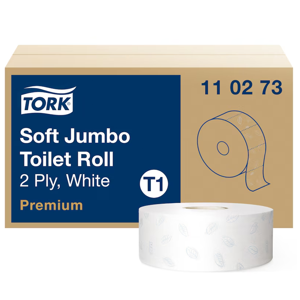 Tork Jumbo Soft T1 2x tualettpaber, 6x360m