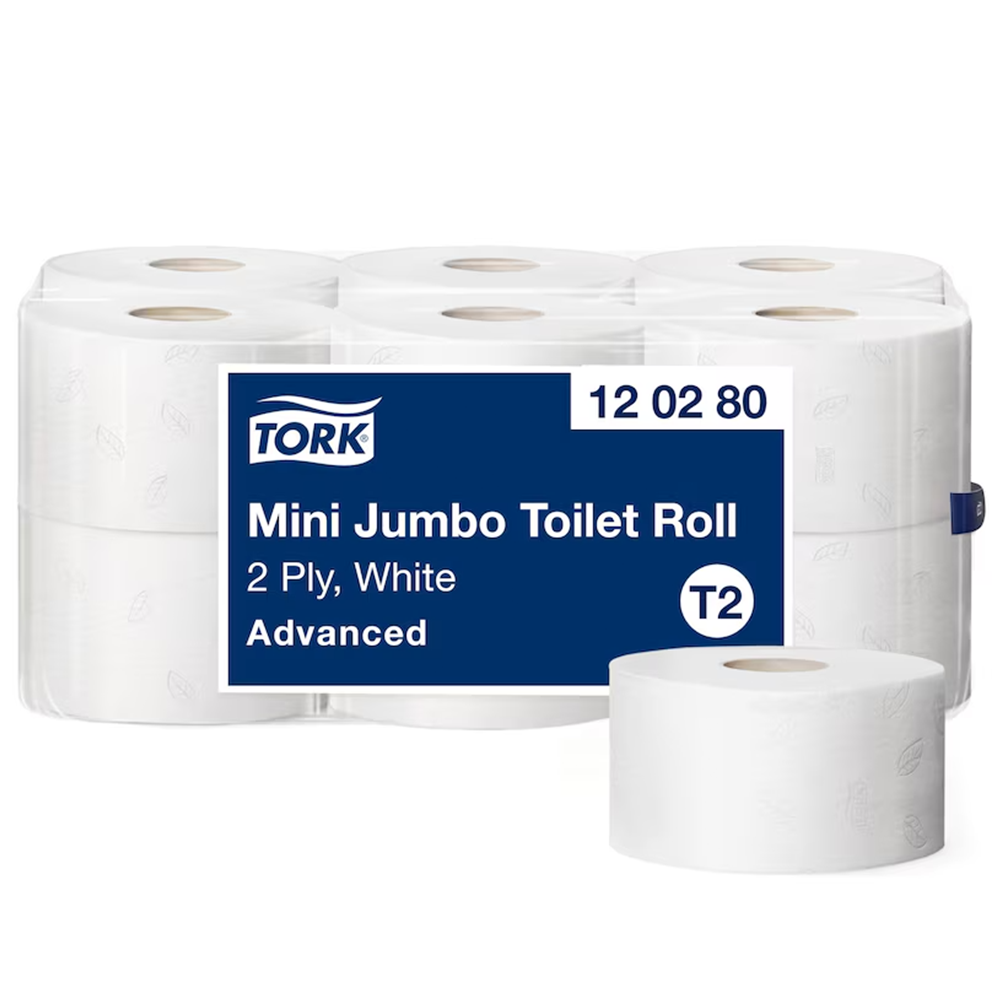 Tork Mini Jumbo T2 2x tualettpaber, 12x170m
