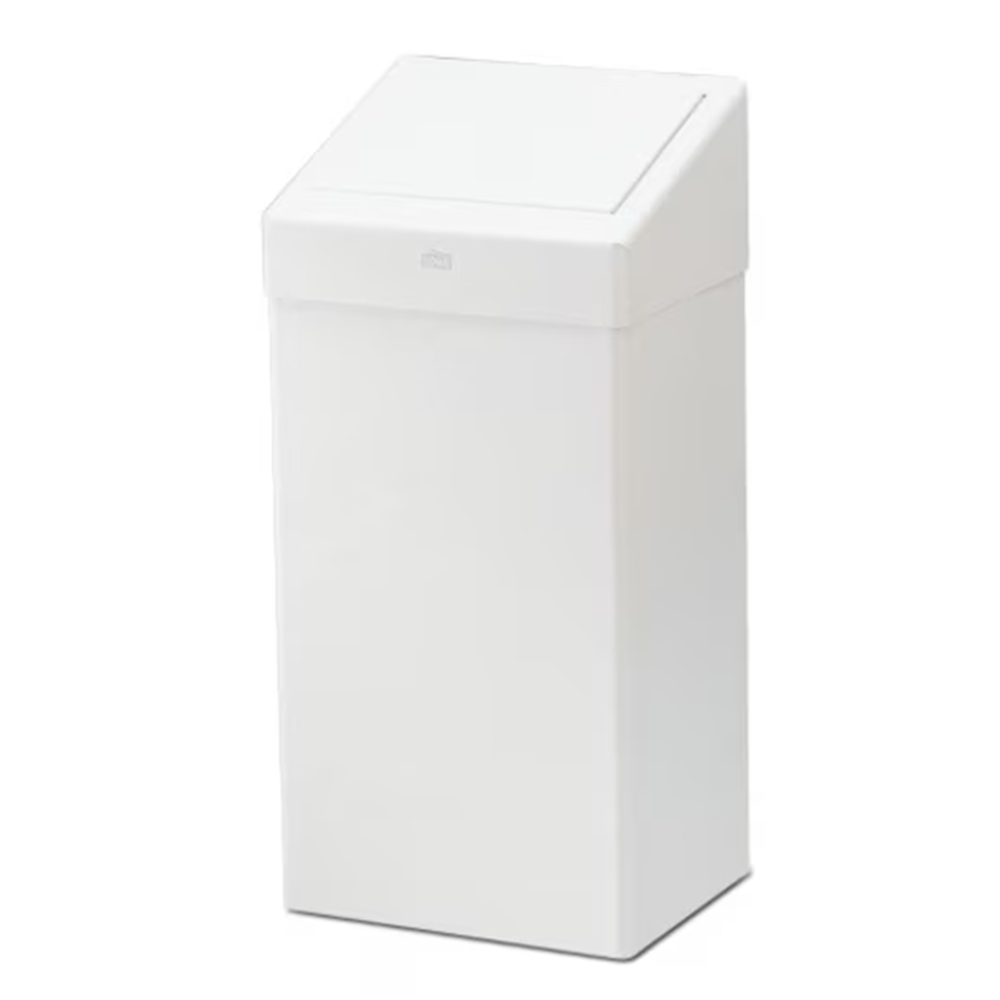 Tork B1 prügikast metallist 50L, valge