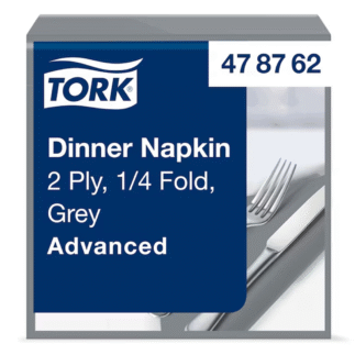 Lõpumüük! Tork Dinner 39 salvrätt 2x, hall 1/4, 1800tk