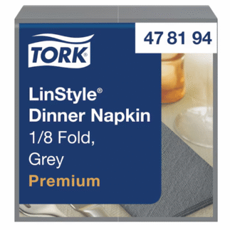 Tork LinStyle Dinner 39 salvrätt 1x, hall 1/8, 600tk