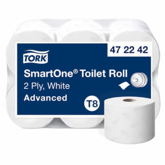 Tork SmartOne T8 2x keskväljatõmbega tualettpaber, 6x207m