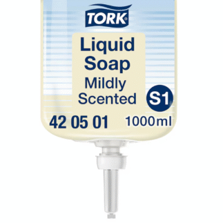 Tork Mild Liquid Soap S1 õrn vedelseep 1L, kastis 6tk