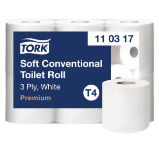 Tork Soft Conventional Premium T4 3x tava tualettpaber, 42x34,72m