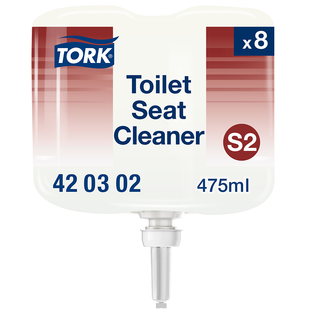 Tork Toilet Seat Cleaner tualettpoti istmelaua puhastusvahend S2 475ml, kastis 8tk