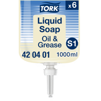 Tork Oil and Grease Liquid Soap S1 õli ja määret lahustav vedelseep 1L, kastis 6tk