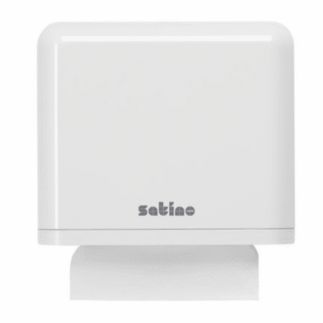Satino Interfold Mini hoidik, lehtkätepaberile, valge