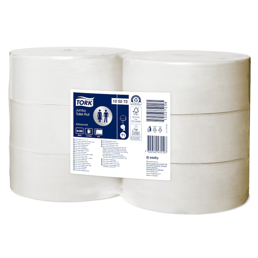 Tork Jumbo T1 2x tualettpaber, 6x360m - Image 2