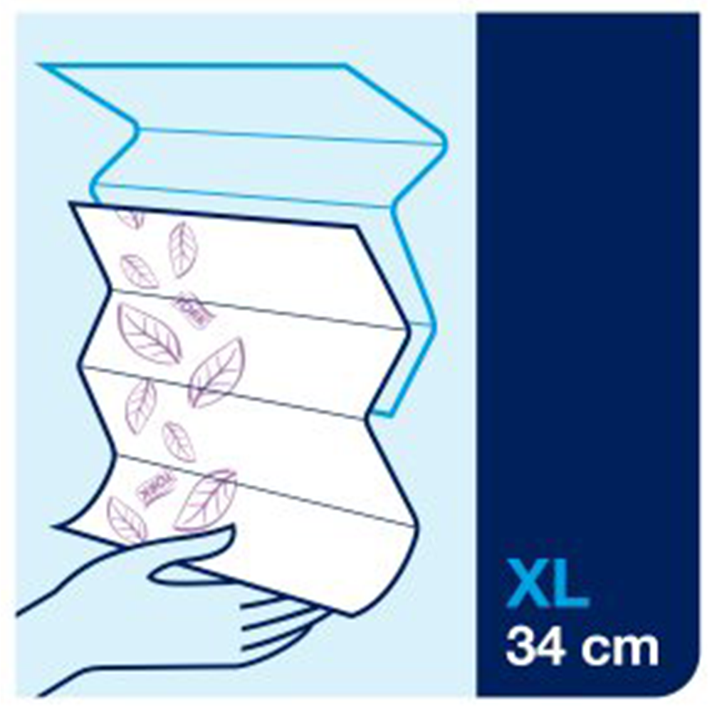 Tork Interfold Soft H2 W-fold lehtkätepaber, 21x100tk - Image 3