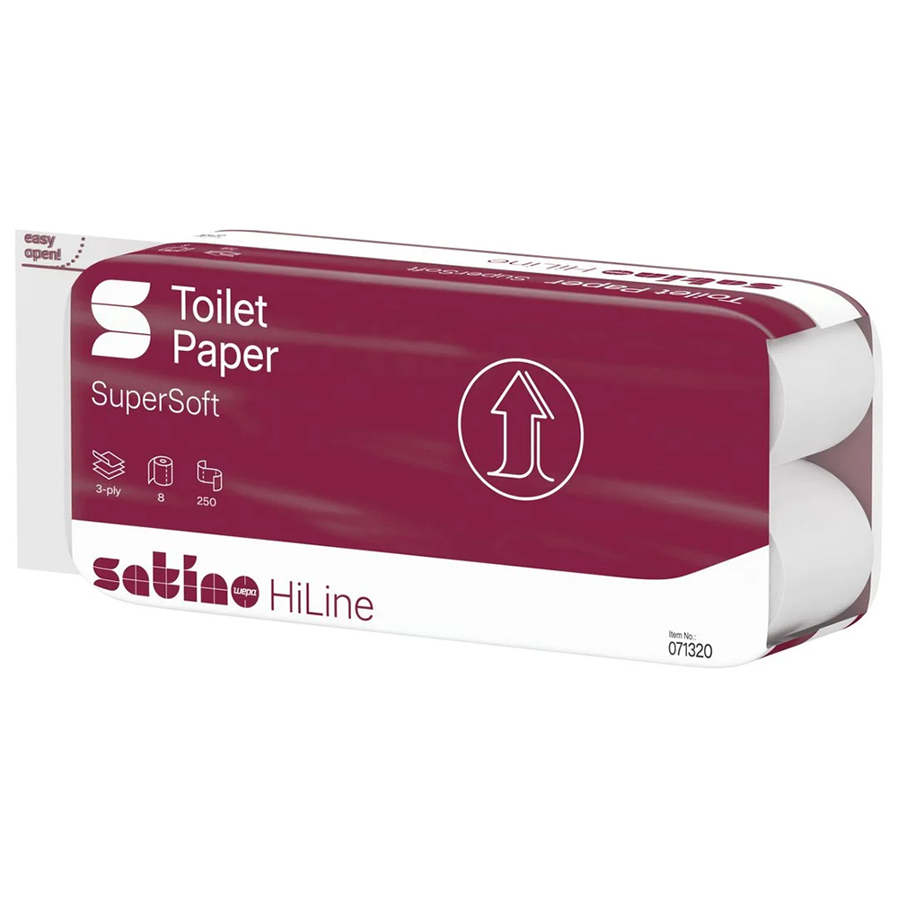 Satino HiLine 3x tava tualettpaber MT1, 72x30m - Image 3