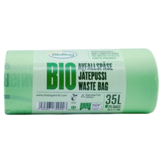 BioBag 35L Special biolagunev prügikott biojäätmetele 25tk rullis, kastis 16 rulli