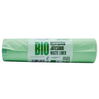 BioBag 125/150L biolagunev prügikott biojäätmetele 10tk rullis, kastis 16 rulli