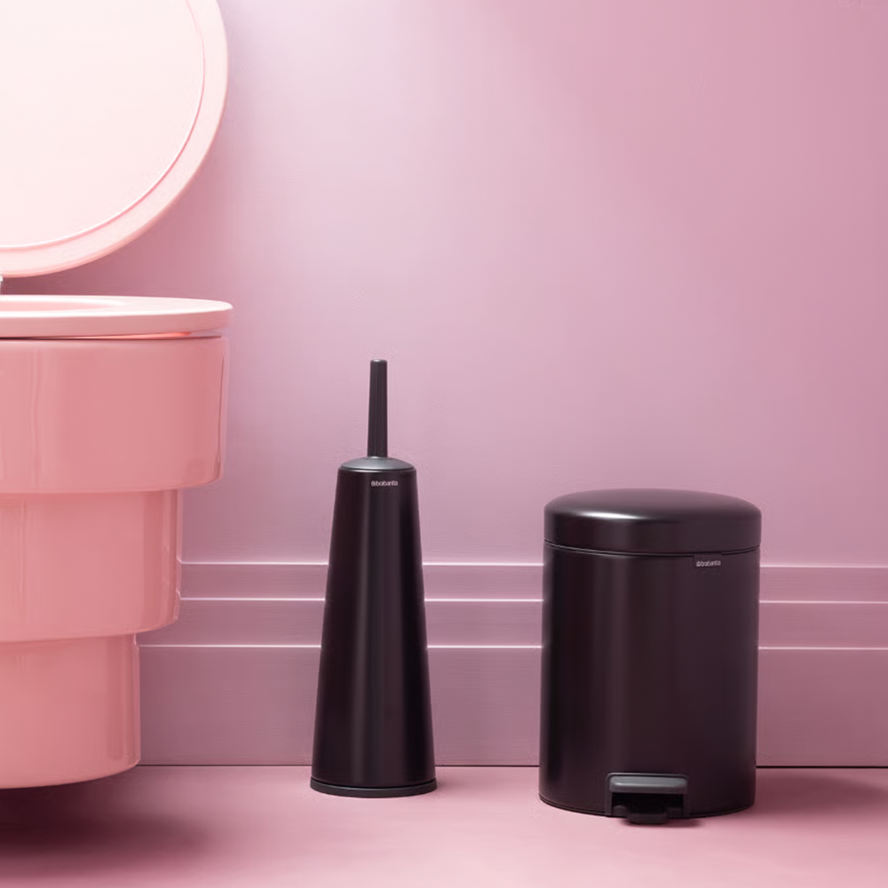 Brabantia NewIcon pedaaliga prügikast 5L, matt must - Image 3