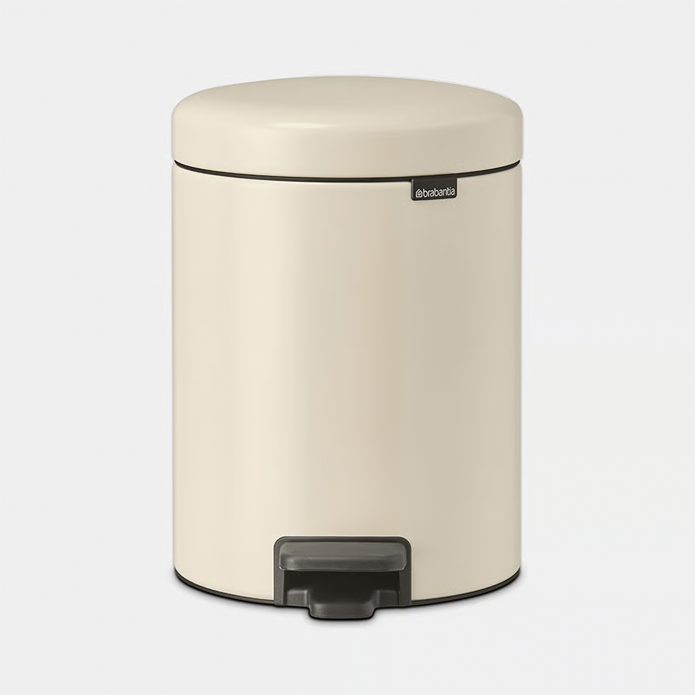 Brabantia NewIcon pedaaliga prügikast 5L, matt must - Image 8