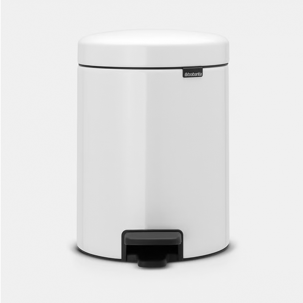 Brabantia NewIcon pedaaliga prügikast 5L, matt must - Image 9
