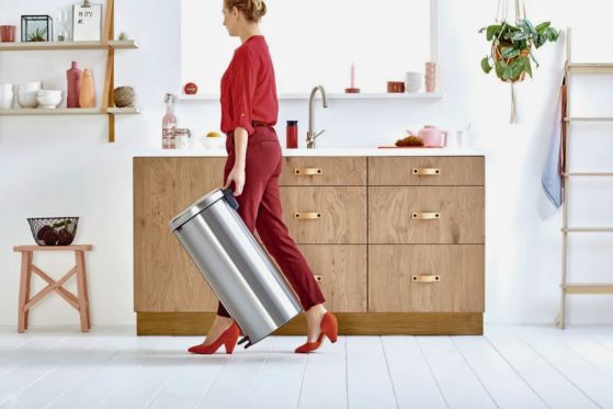 Brabantia NewIcon prügikast pedaaliga 30L, Matt Steel FPP - Image 3
