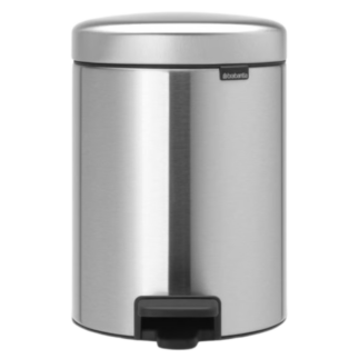 Brabantia  NewIcon prügikast pedaaliga 5L, Matt Steel FPP