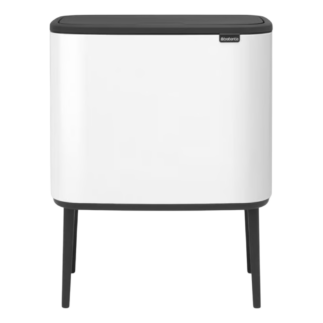Brabantia Bo Touch Bin jalgadel prügikast 3x11L, White