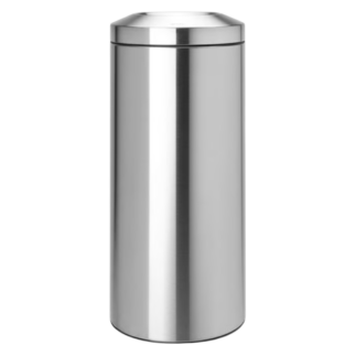 Brabantia Flameguard tuldsummutav urn roostevaba kaanega 30L, Matt Steel