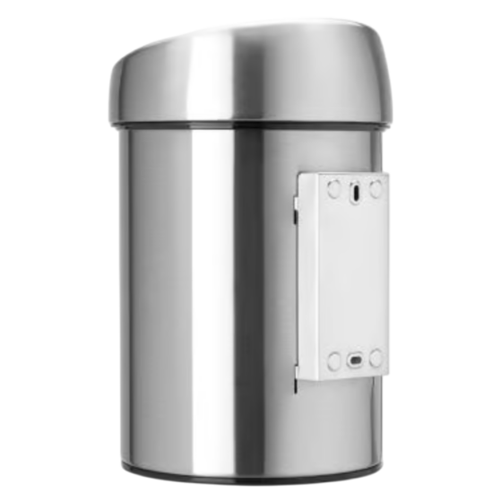 Brabantia Touch Bin 3L urn seinale/põrandale, Matt Steel roostevaba FPP - Image 3