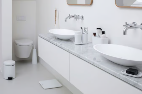 Brabantia tualettharja hoidik põrandale, White - Image 5