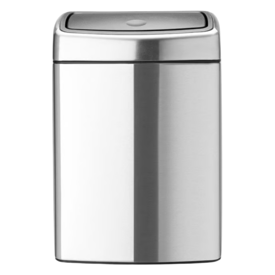 Brabantia Touch Bin 10L urn seinale/põrandale, Matt Steel roostevaba FPP