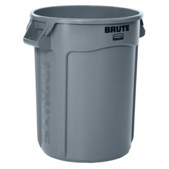 Rubbermaid Brute prügikast 121L, hall