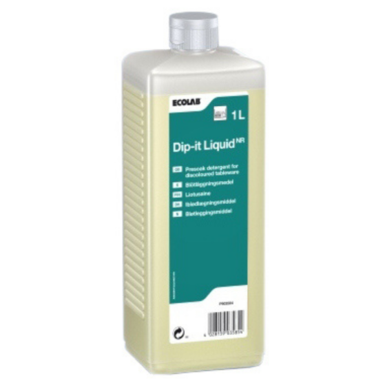 Ecolab Dip-it Liquid nõudeleotusvahend 1L, kastis 6tk