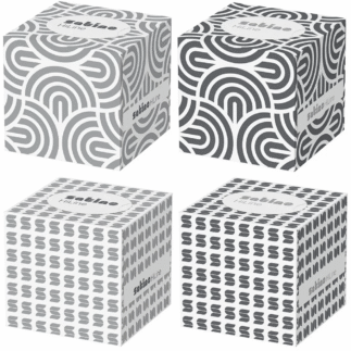 Satino HiLine Cube 3x näopaber 60tk, kastis 30 karpi