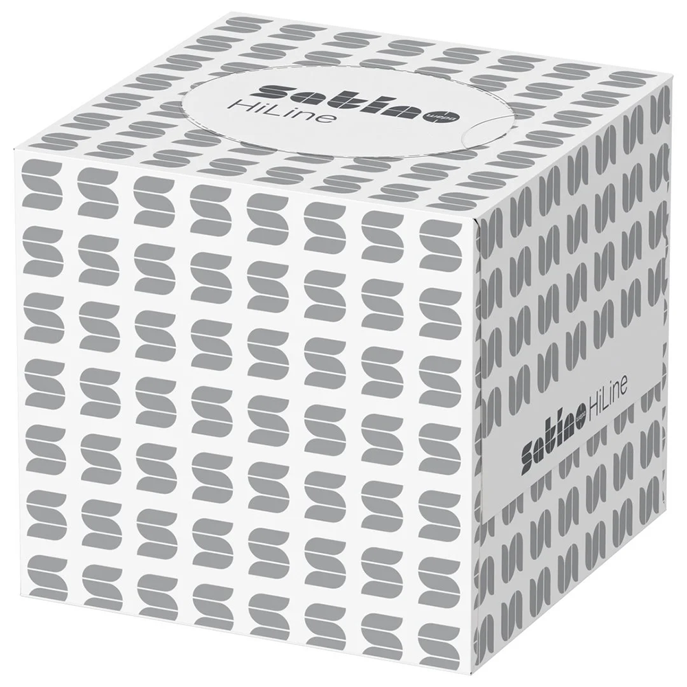 Satino HiLine Cube 3x näopaber 60tk, kastis 30 karpi - Image 4