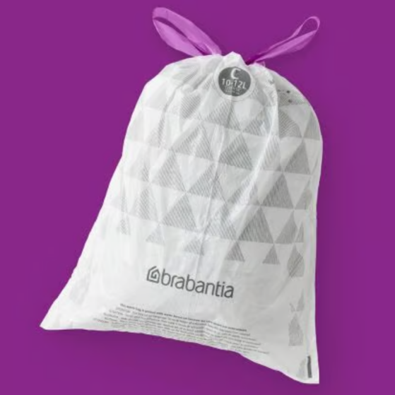Brabantia C 10-12L dispenserpakis paelaga prügikott 40tk pakis, kastis 10 pakki - Image 2