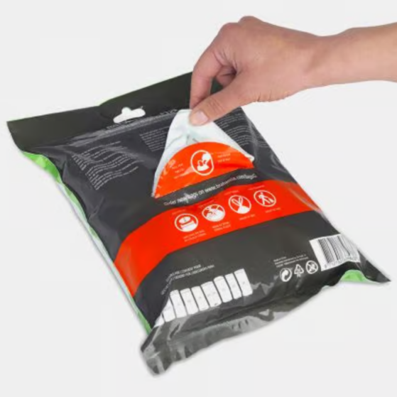 Brabantia G 23-30L dispenserpakis paelaga prügikott 40tk pakis, kastis 10 pakki - Image 4
