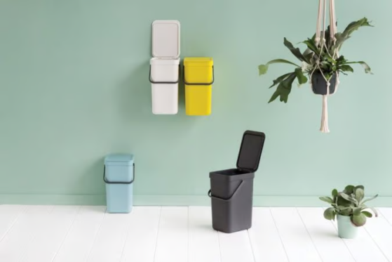 Brabantia Sort & Go kaanega prügikast 16L, valikus erinevad värvid - Image 11