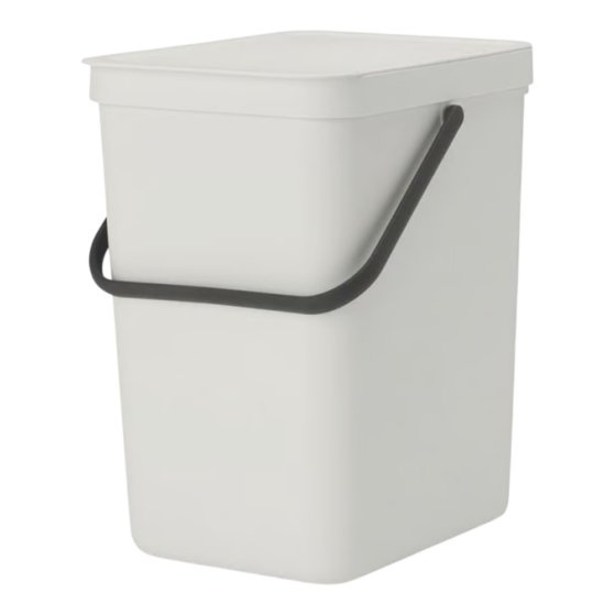 Brabantia Sort & Go kaanega prügiurn 25L, saadaval erinevad värvid - Image 3