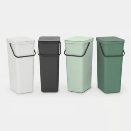 Brabantia Sort & Go kaanega prügikast 40L, valikus erinevad värvid - Image 10