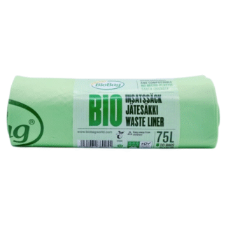 BioBag 75L biolagunev prügikott biojäätmetele 20tk rullis, kastis 12 rulli