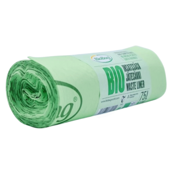 BioBag 75L biolagunev prügikott biojäätmetele 20tk rullis, kastis 12 rulli - Image 3
