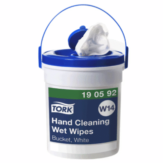 Tork Hand Cleaning W14 niisked kätepuhastuslapid plastiknõus, 4x58tk