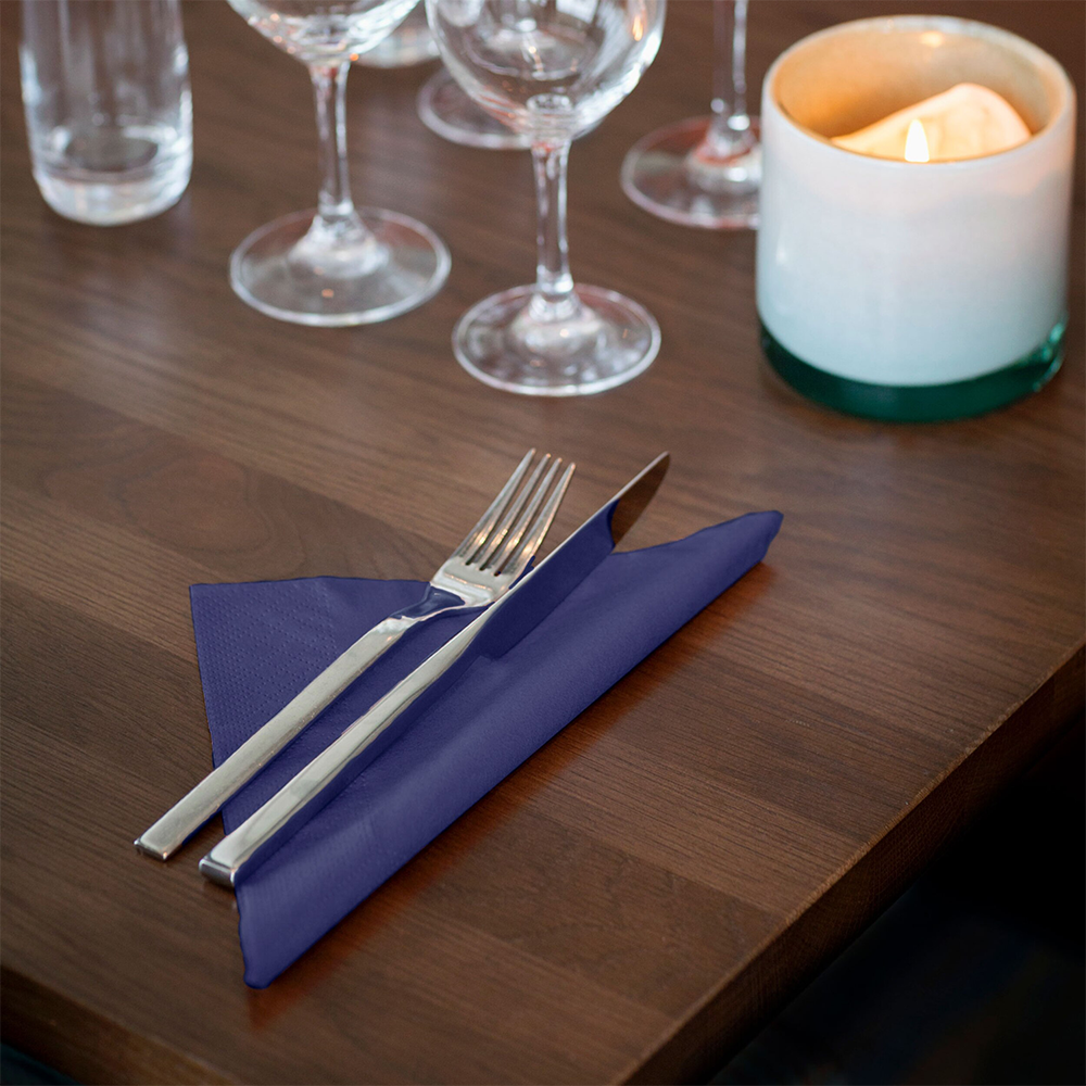 Tork Dinner 39 salvrätt 2x, tumesinine 1/4, 1800tk - Image 4