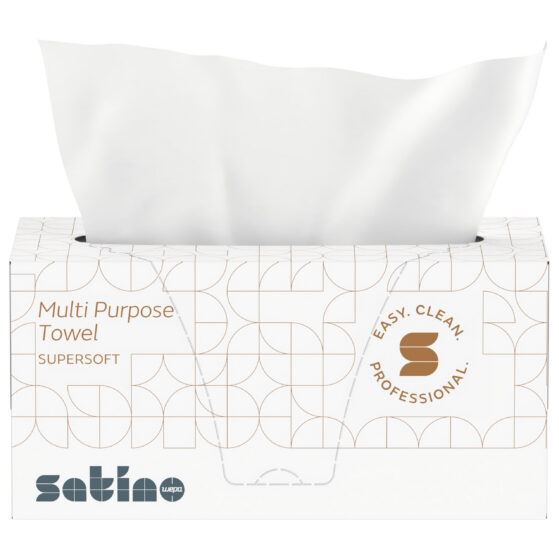 Satino Multipurpose V-fold 2x lehtkätepaber karbis, 15x200tk - Image 2