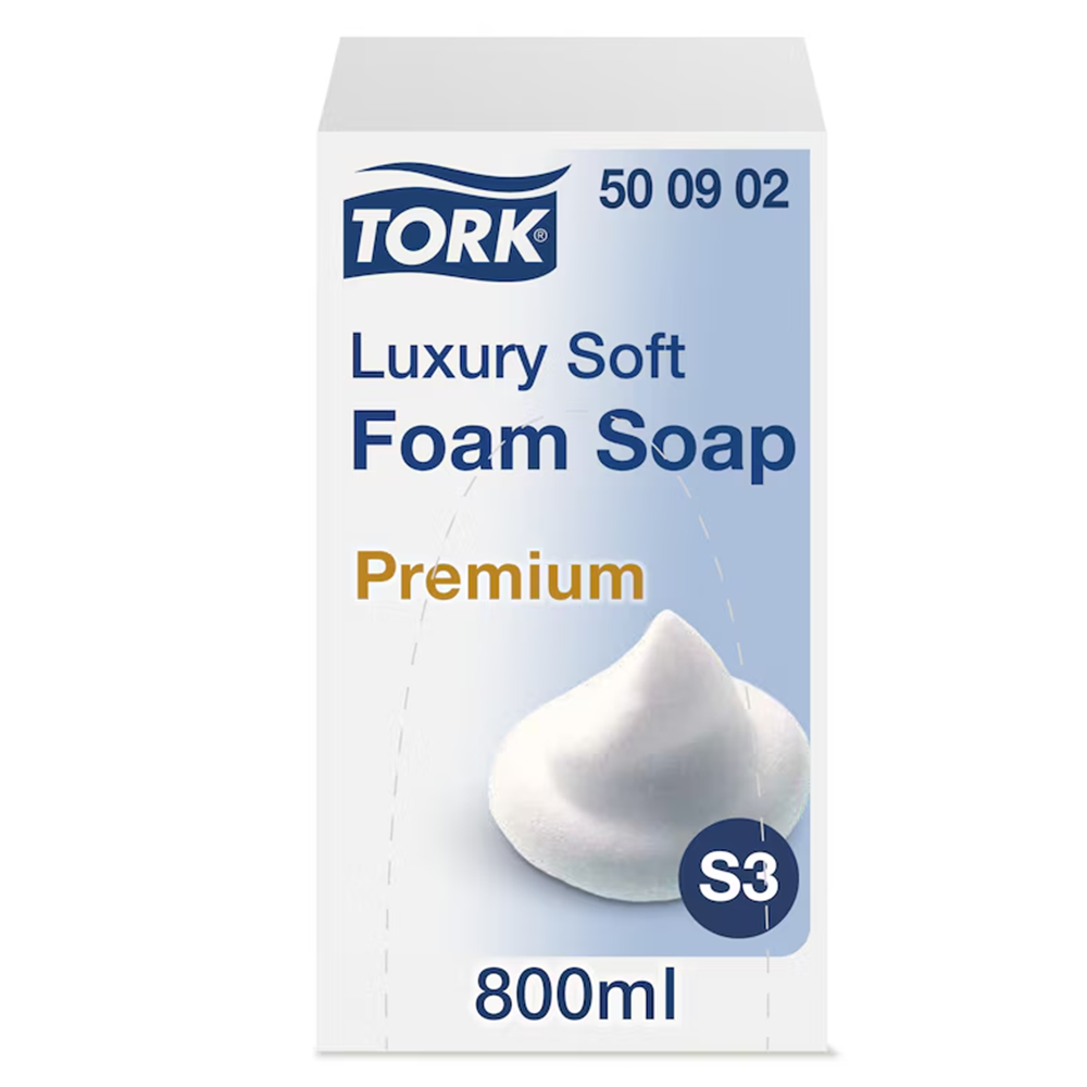 Tork Premium Soap Luxury Foam S3 vahuseep 800ml, kastis 4tk