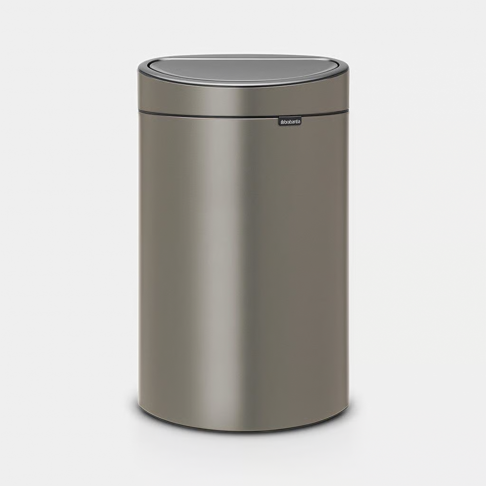 Brabantia Touch Bin prügikast 40L, matt must - Pilt 8