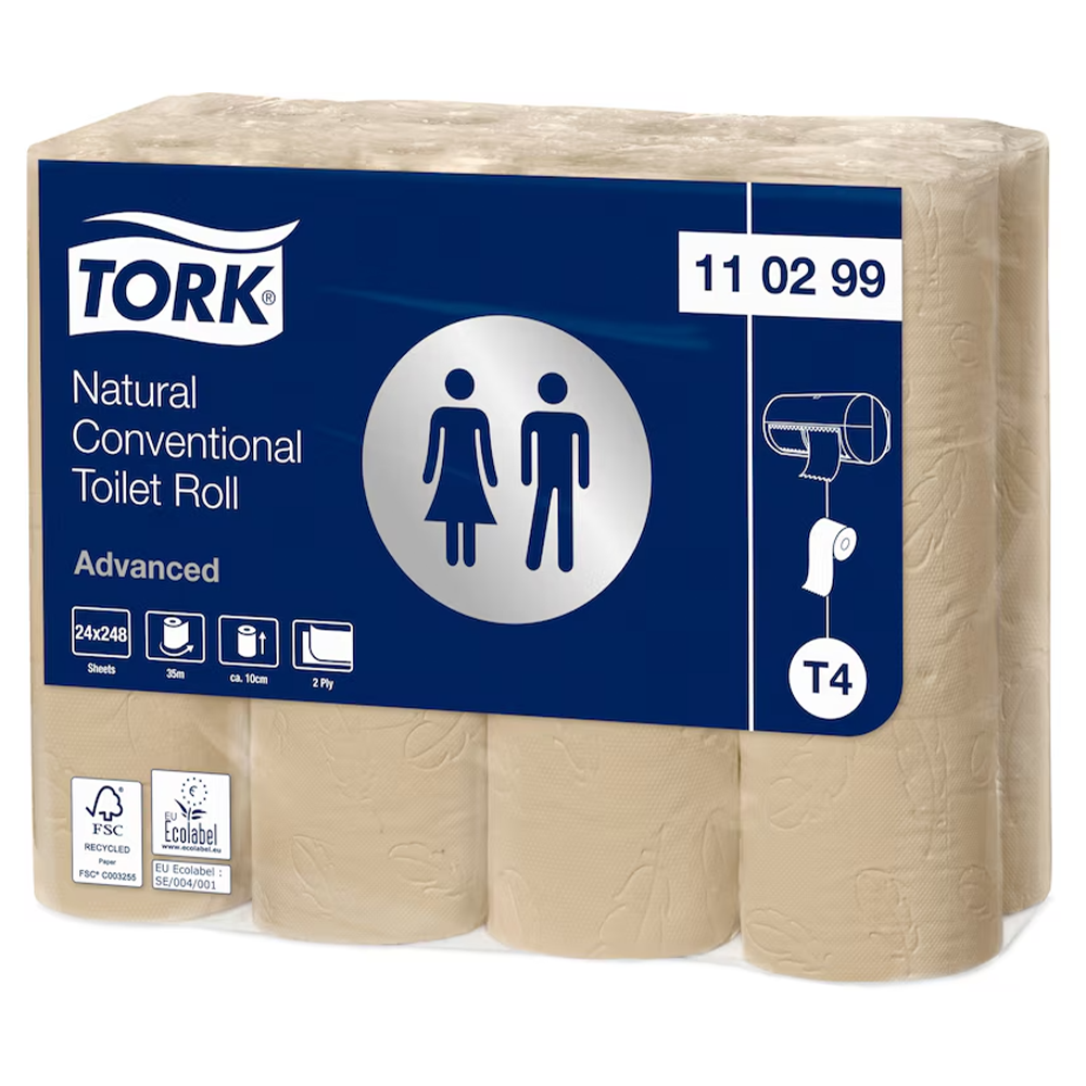 Tork Conventional Advanced 2x loodusvalge tava tualettpaber T4, 24x34,72m - Image 2