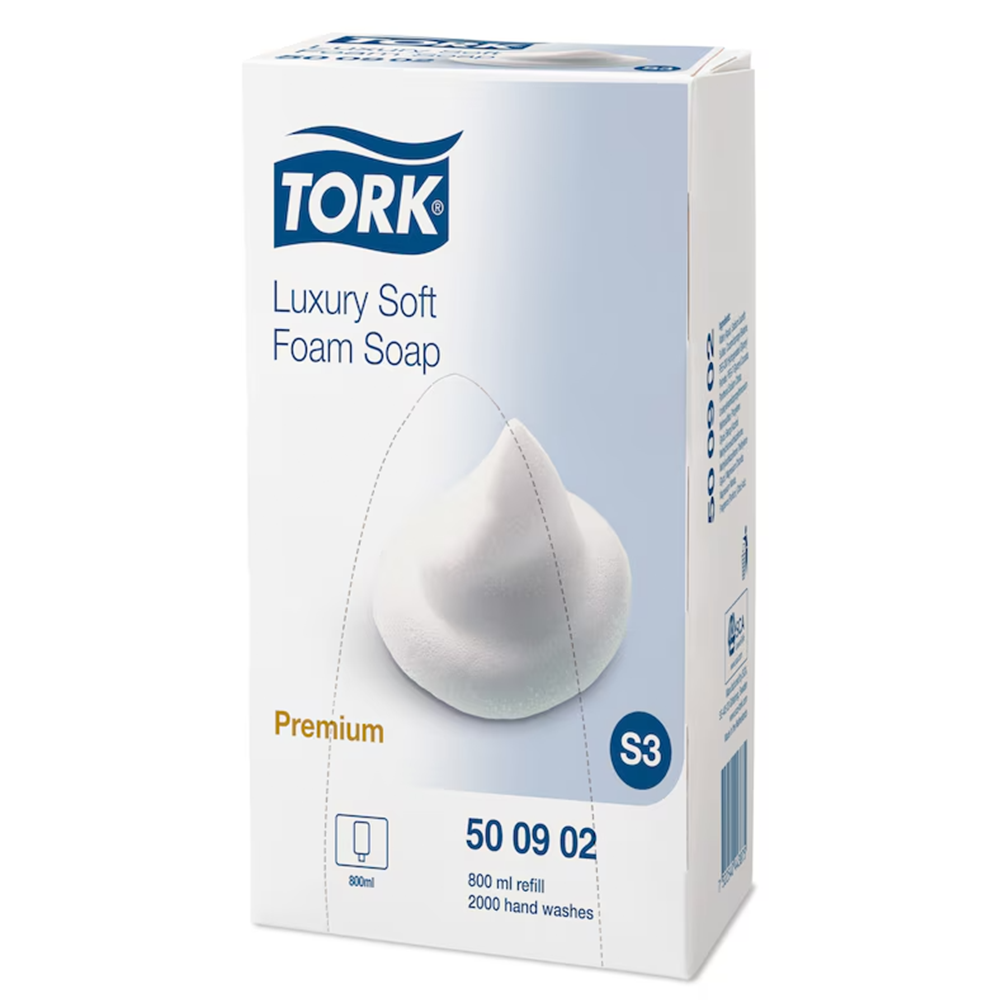 Tork Premium Soap Luxury Foam S3 vahuseep 800ml, kastis 4tk - Image 2
