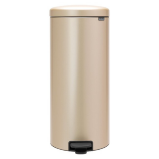 Brabantia NewIcon prügikast pedaaliga 30L, Metallic Gold