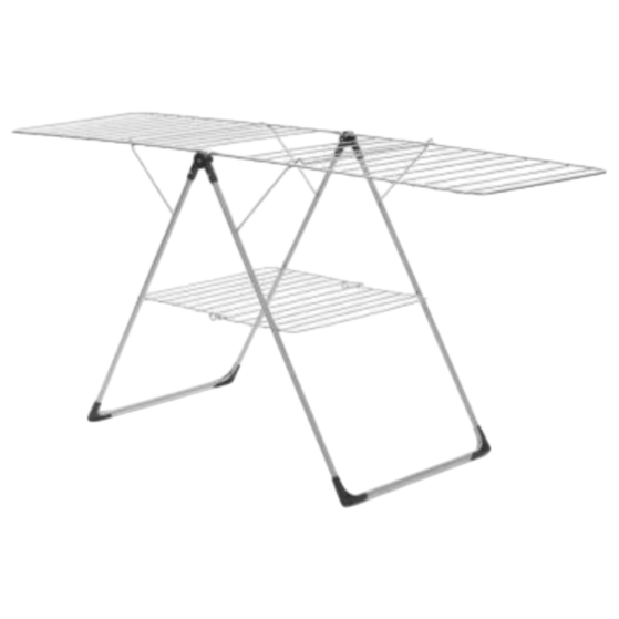 Brabantia T-kujuline pesukuivatusrest 20m, metallhall - Image 2