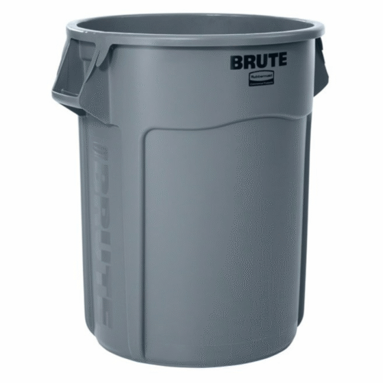 Lõpumüük! Rubbermaid Brute prügikast 208L, hall