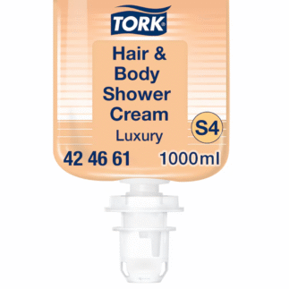 Tork Luxury Hair & Body Shower Cream S4 dušikreem juustele ja kehale 1L, kastis 6tk